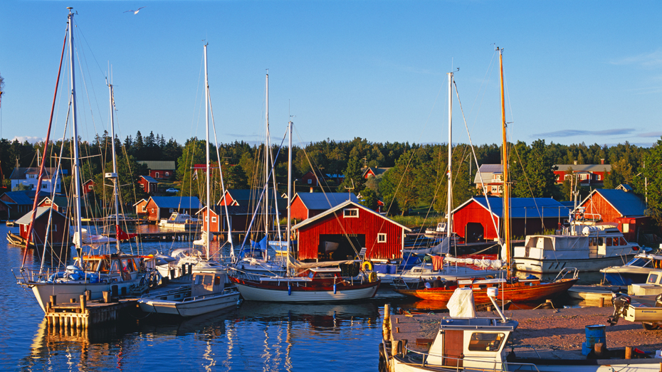 Åland-small-harbour