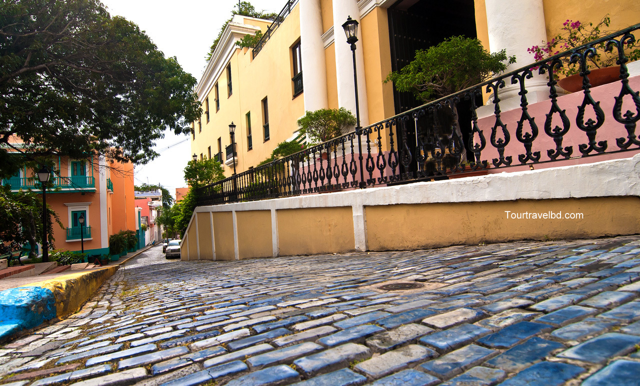 Cobblestone Streets of Old San Juan